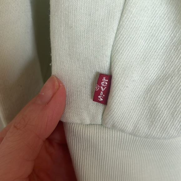 Levi’s mint colored zip up hoodie - Picture 3 of 3